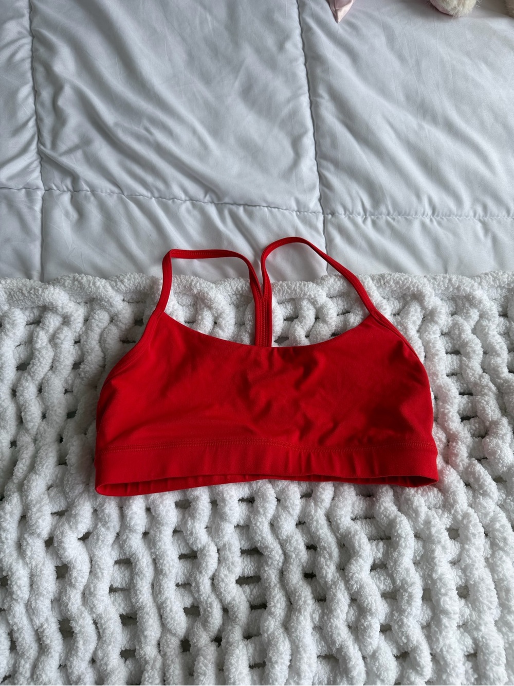 Everyday Red Racerback Sports Bralette